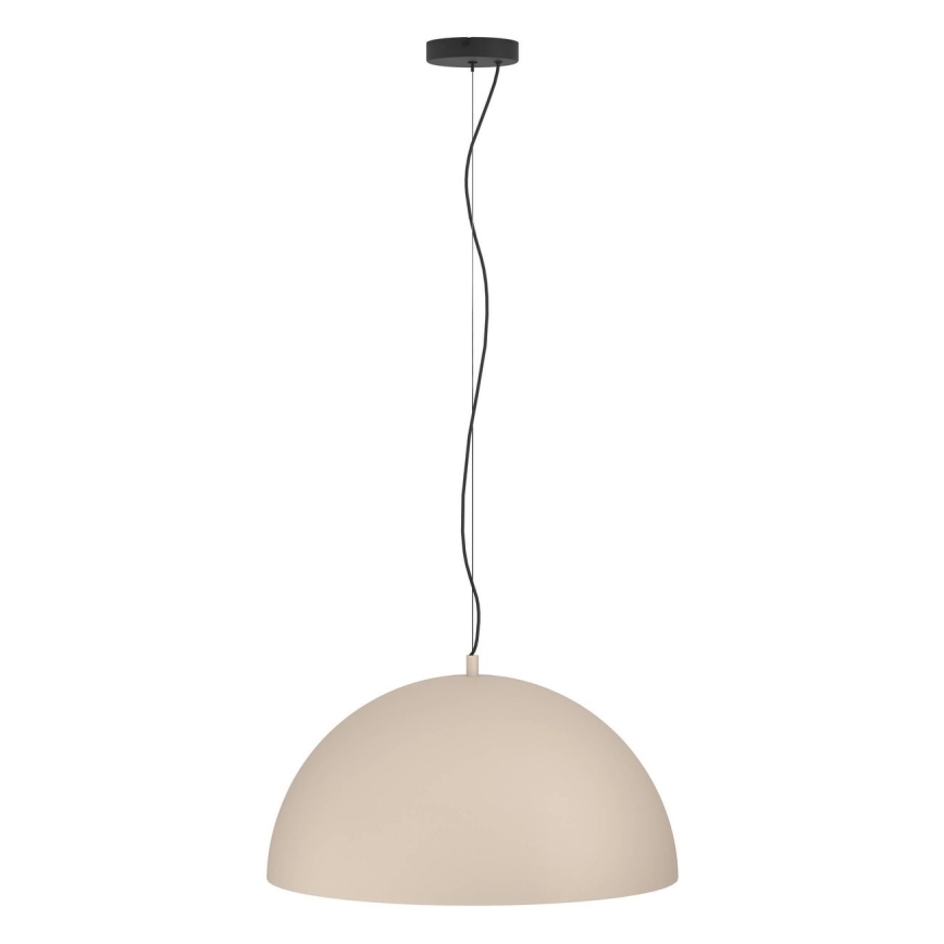 Eglo - Candelabro suspenso 1xE27/40W/230V bege