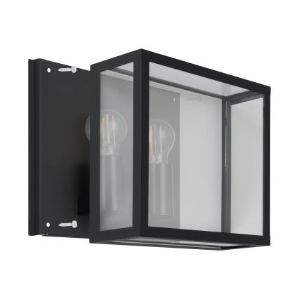 Eglo - Iluminação de parede exterior 2xE27/40W/230V IP44