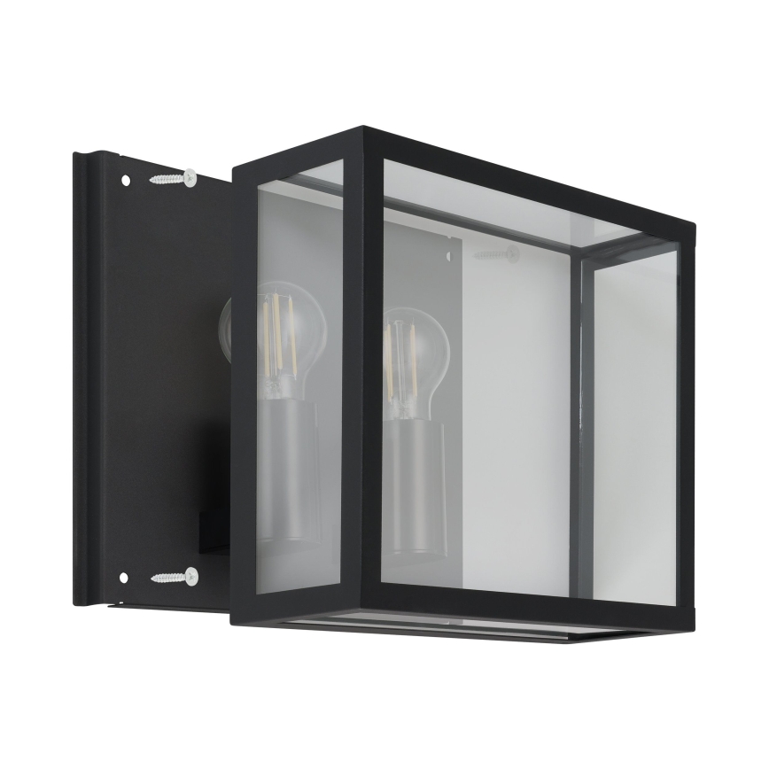 Eglo - Iluminação de parede exterior 2xE27/40W/230V IP44