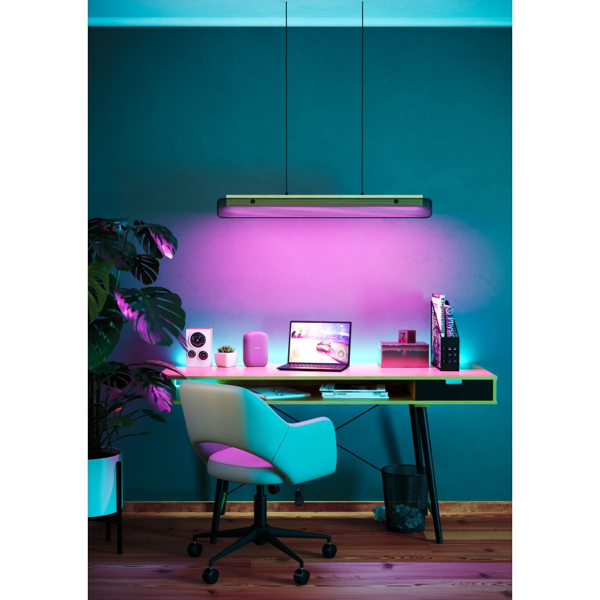Eglo - Candeeiro suspenso LED RGBW com regulação LED/34W/230V 2700-6500K