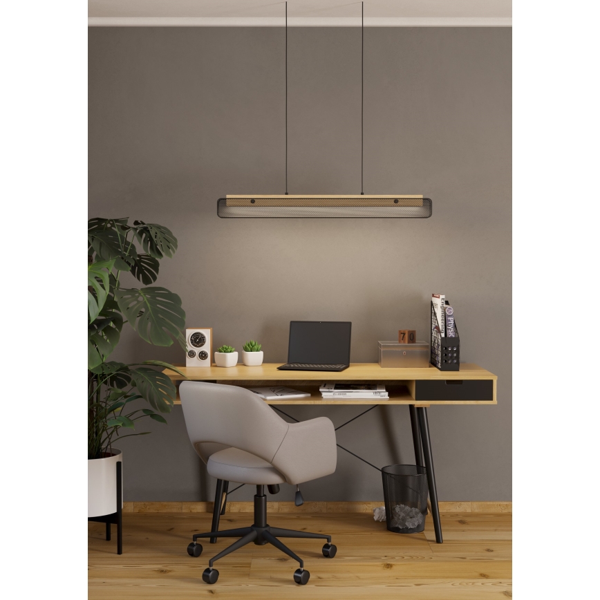 Eglo - Candeeiro suspenso LED RGBW com regulação LED/34W/230V 2700-6500K