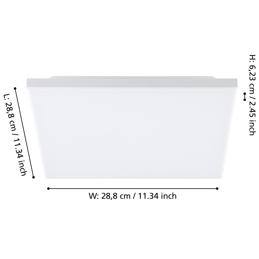 Eglo - Iluminação de teto LED LED/10,8W/230V