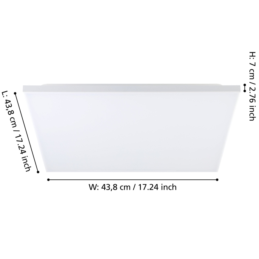 Eglo - Iluminação de teto LED LED/21W/230V