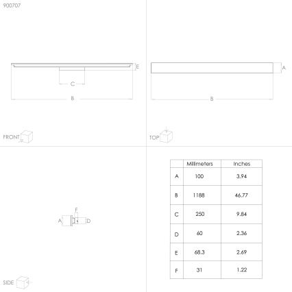 Eglo - Iluminação de teto LED LED/20,5W/230V 4000K 118,7 cm