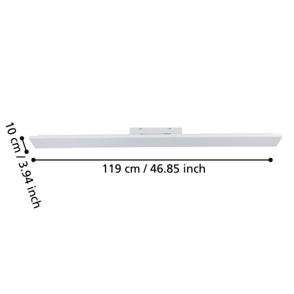Eglo - Iluminação de teto LED LED/21W/230V 3000K 118,7 cm