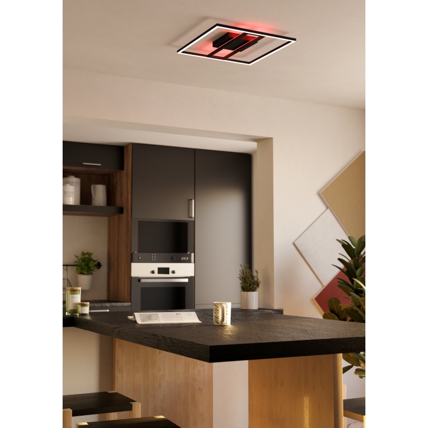Eglo - Iluminação de teto LED RGBW com regulação LED/21W/230V
