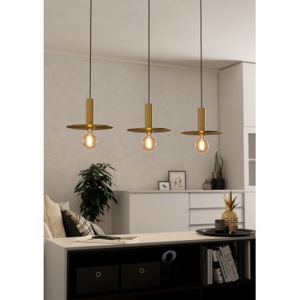 Eglo - Candelabro suspenso 3xE27/40W/230V