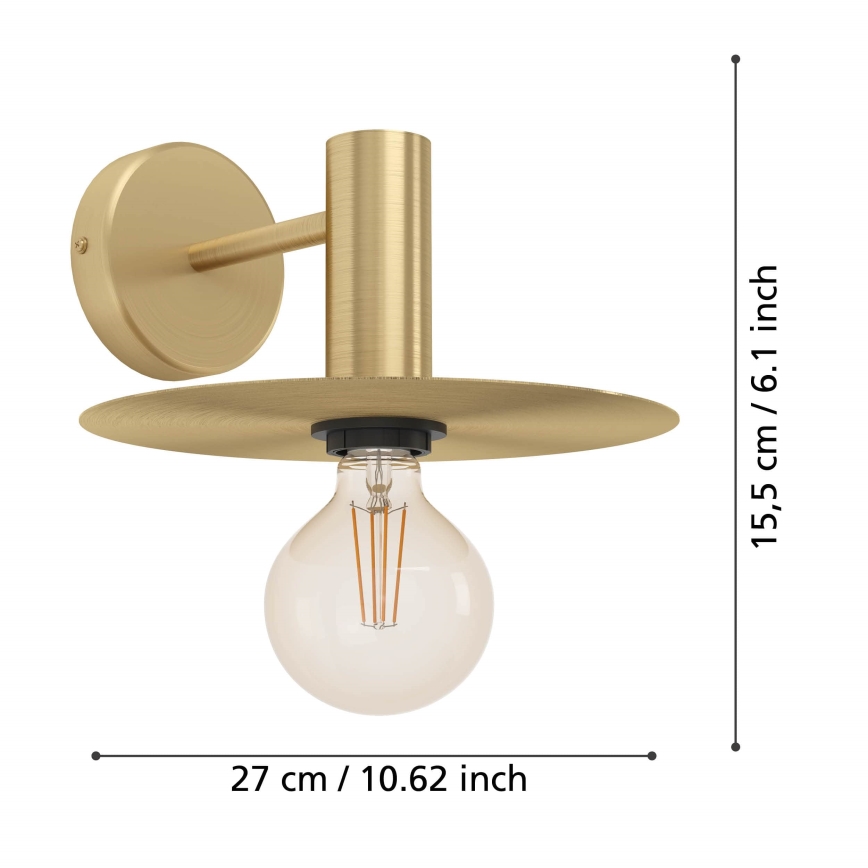 Eglo - Iluminação de parede 1xE27/40W/230V