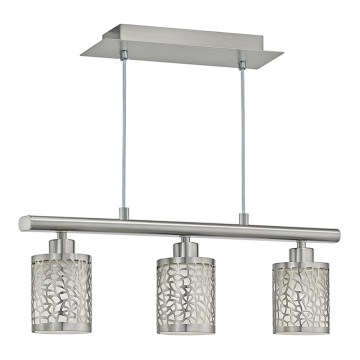 Eglo 90074 - Luz pendente ALMERA 1 3xE14/40W/230V