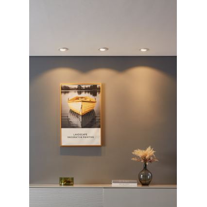 Eglo - CONJUNTO 3xLED Iluminação com regulação 3xLED/6W/230V branco