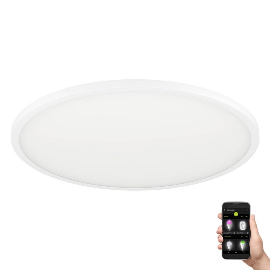 Eglo - Iluminação de teto LED com regulação LED/33,5W/230V diâmetro 45 cm branco