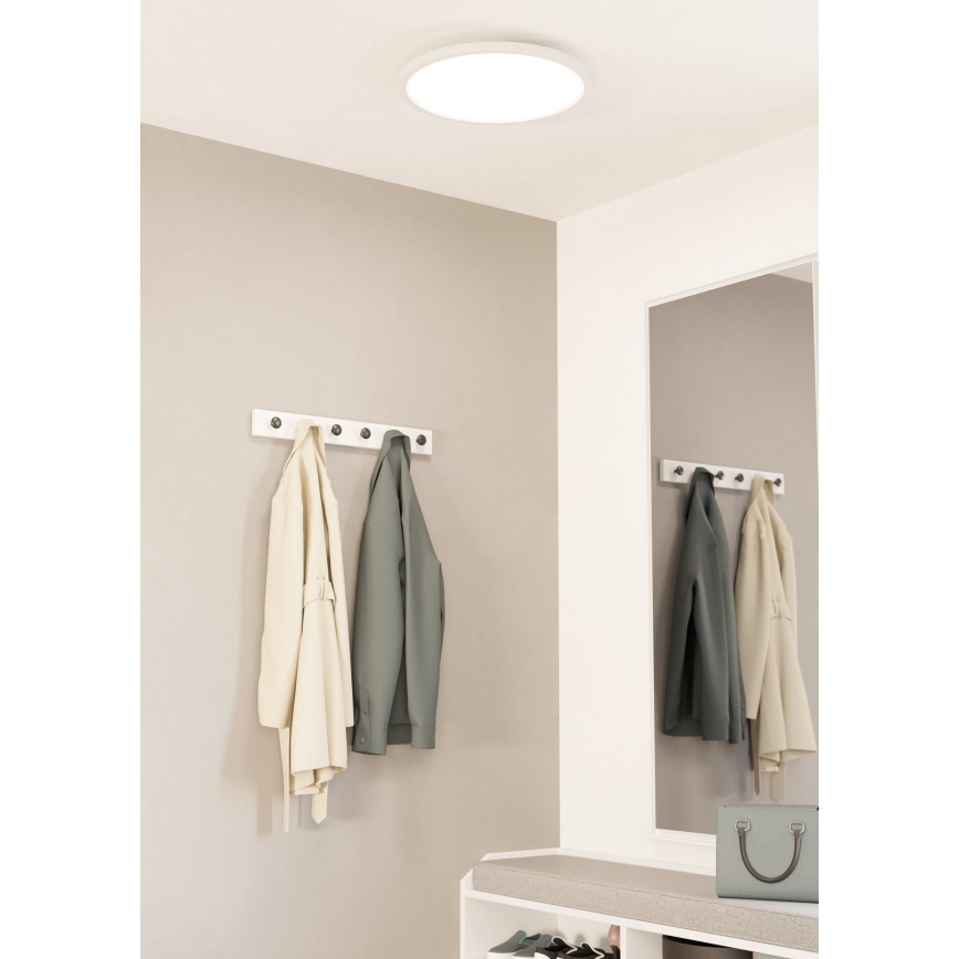 Eglo - Iluminação de teto LED com regulação LED/33,5W/230V diâmetro 45 cm branco