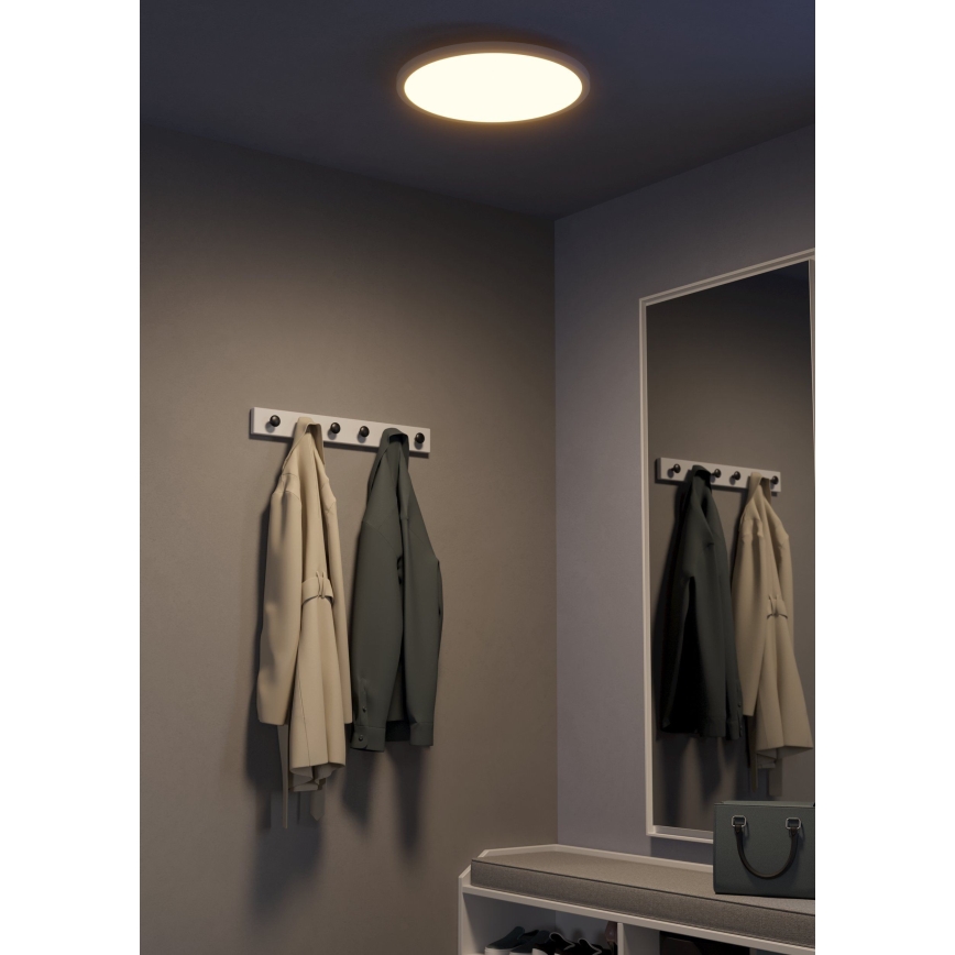 Eglo - Iluminação de teto LED com regulação LED/33,5W/230V diâmetro 45 cm branco