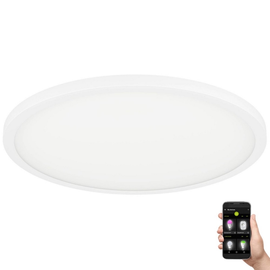 Eglo - Iluminação de teto LED com regulação LED/41W/230V diâmetro 60 cm branco