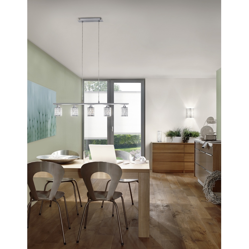 Eglo 90076 - Luz de parede ALMERA 1 1xE14/60W/230V