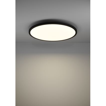 Eglo - Iluminação de teto LED com regulação LED/41W/230V diâmetro 60 cm preto