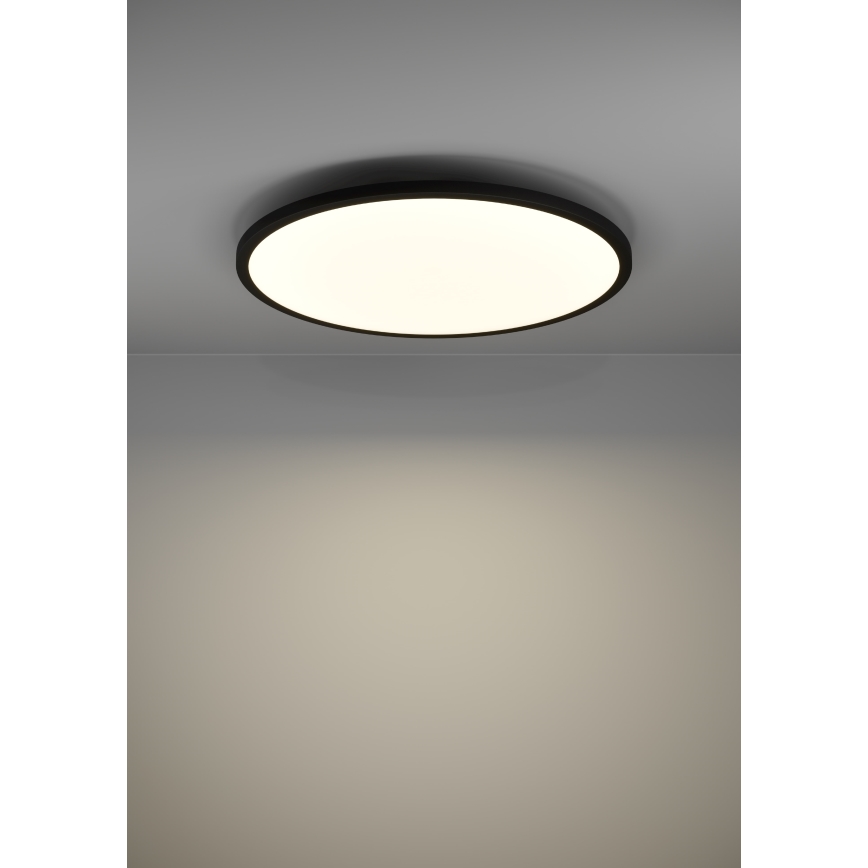 Eglo - Iluminação de teto LED com regulação LED/41W/230V diâmetro 60 cm preto