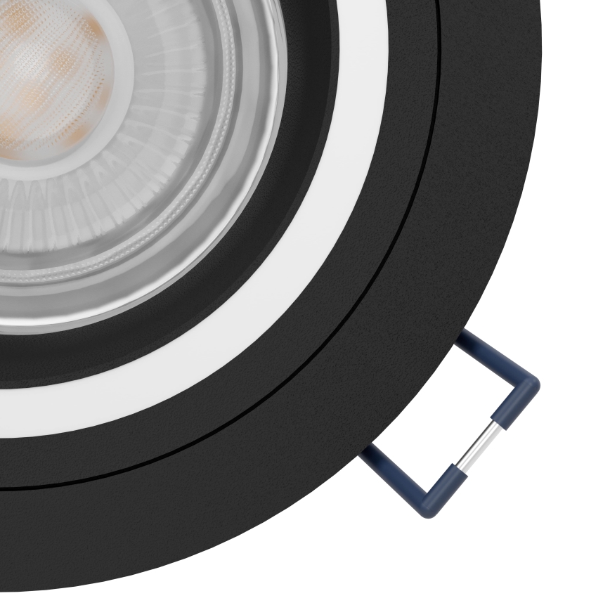 Eglo - LED RGBW Foco de encastrar com regulação LED/4,7W/230V preto