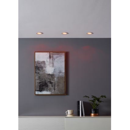 Eglo - LED RGBW Foco de encastrar com regulação LED/4,7W/230V branco