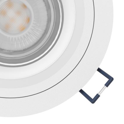 Eglo - LED RGBW Foco de encastrar com regulação LED/4,7W/230V branco