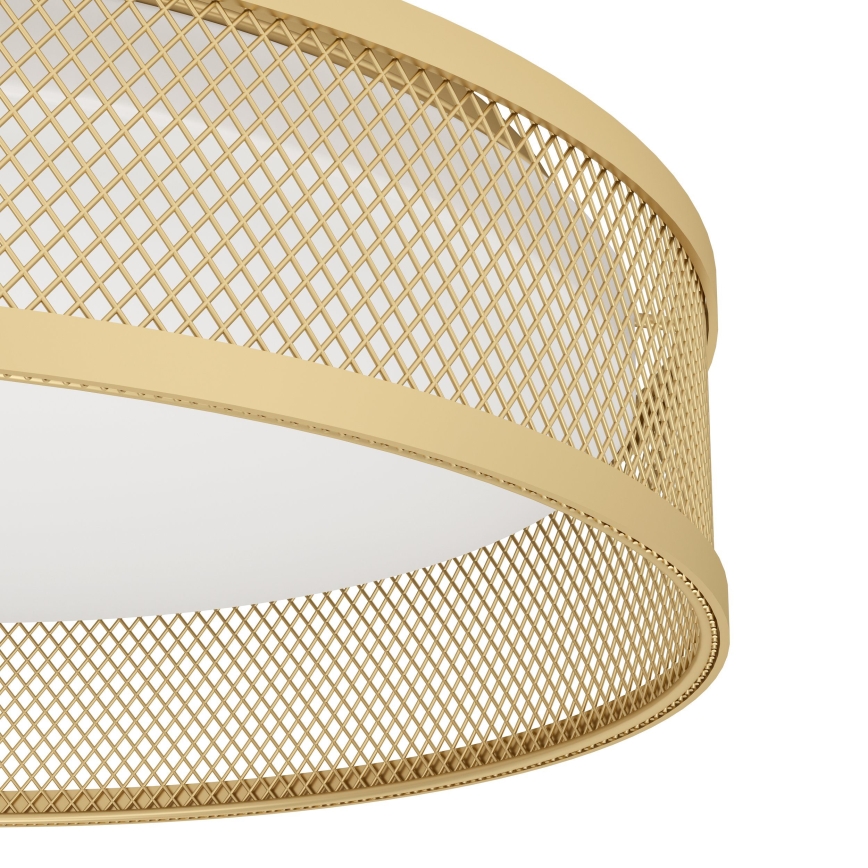 Eglo - Iluminação de teto LED LED/20W/230V dourada