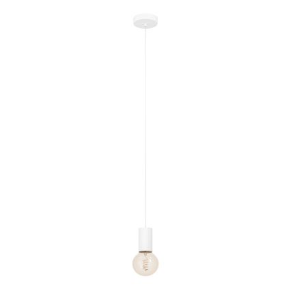 Eglo - Candelabro suspenso 1xE27/40W/230V branco