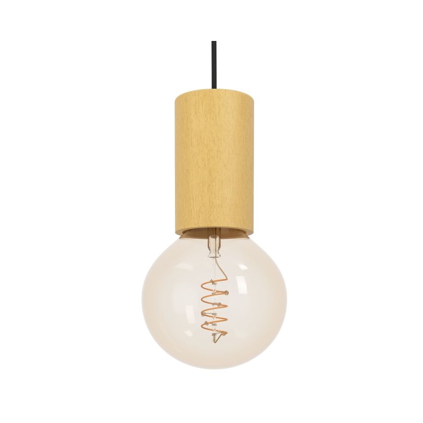 Eglo - Candelabro suspenso 1xE27/40W/230V castanho