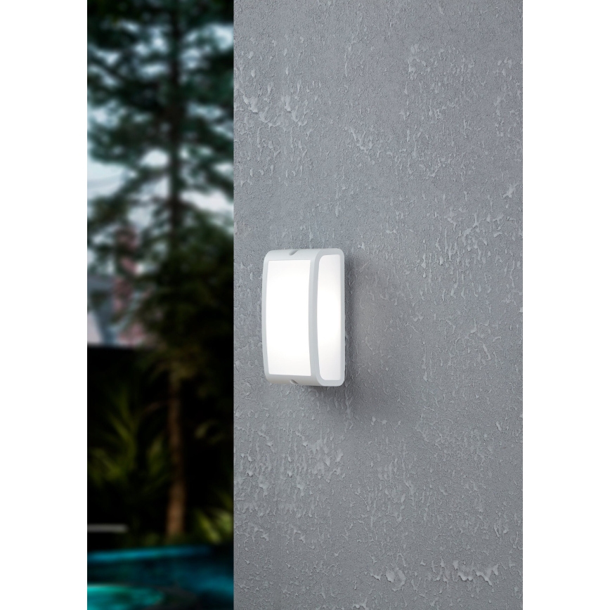 Eglo - Iluminação de parede exterior LED LED/10,5W/230V branco IP54