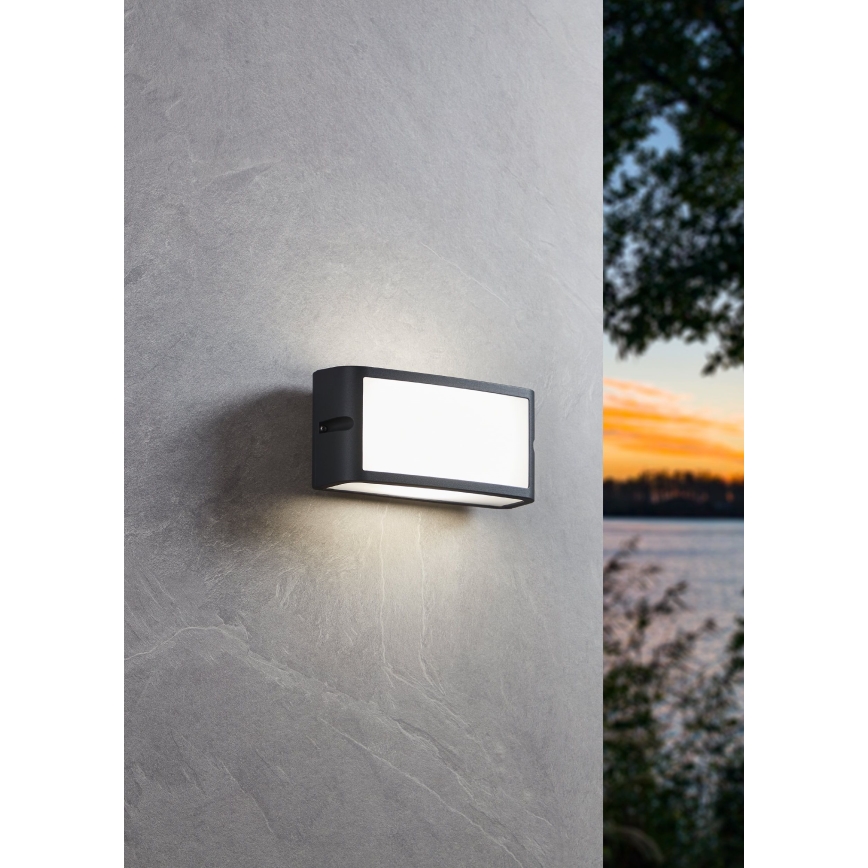 Eglo - Iluminação de parede exterior LED LED/10,5W/230V antracite IP54