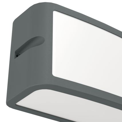Eglo - Iluminação de parede exterior LED LED/10,5W/230V antracite IP54