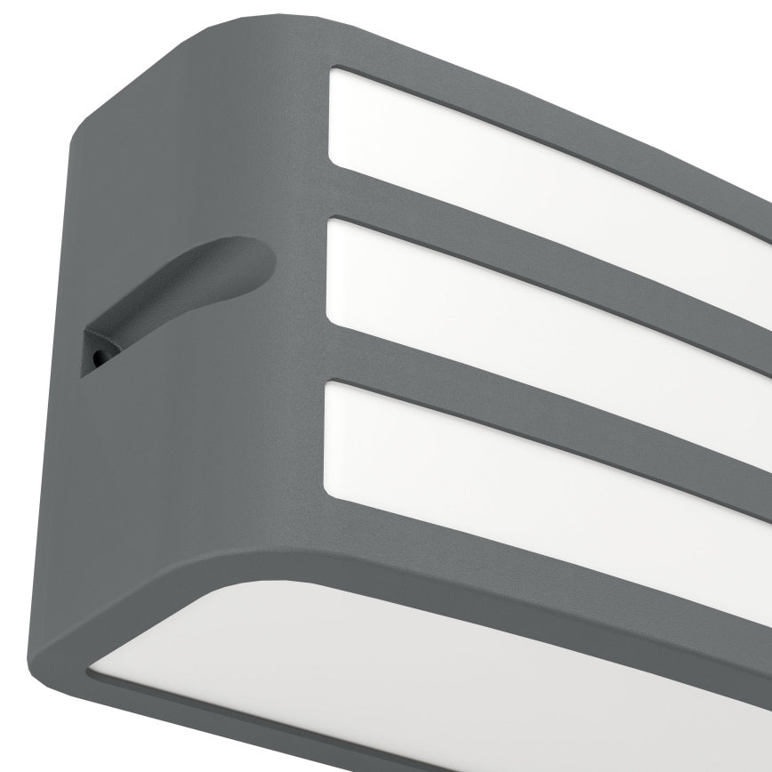 Eglo - Iluminação de parede exterior 1xE27/40W/230V antracite IP54