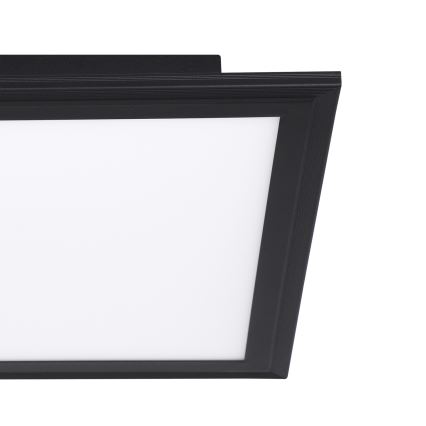 Eglo - Iluminação de teto LED LED/14W/230V 30x30 cm preto