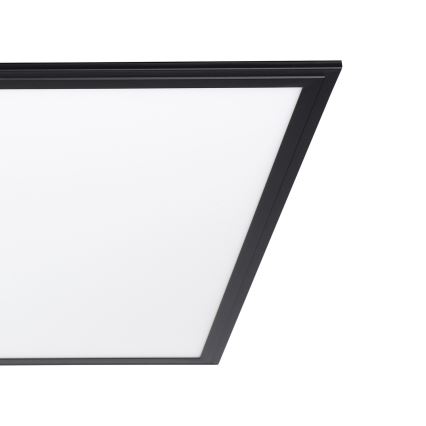 Eglo - Iluminação de teto LED LED/33W/230V 60x60 cm preto