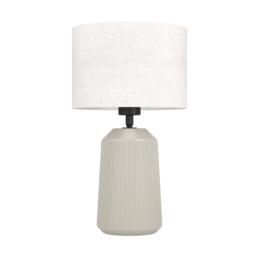 Eglo - Candeeiro de mesa 1xE27/40W/230V creme