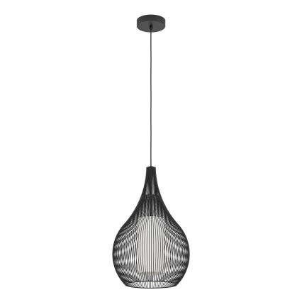 Eglo - Candelabro suspenso 1xE27/40W/230V preto