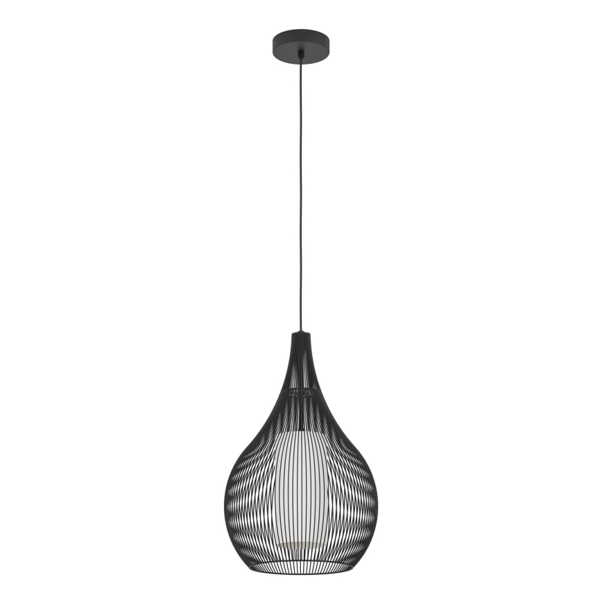 Eglo - Candelabro suspenso 1xE27/40W/230V preto