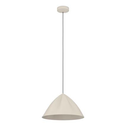 Eglo - Candeeiro suspenso 1xE27/40W/230V creme