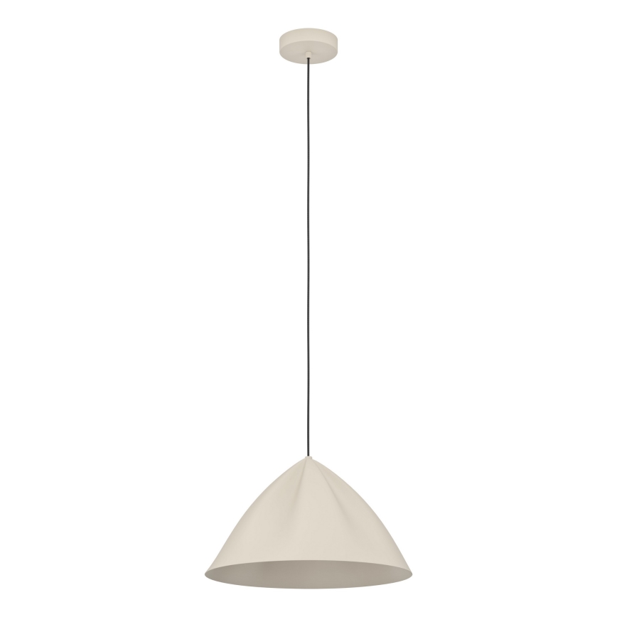 Eglo - Candeeiro suspenso 1xE27/40W/230V creme