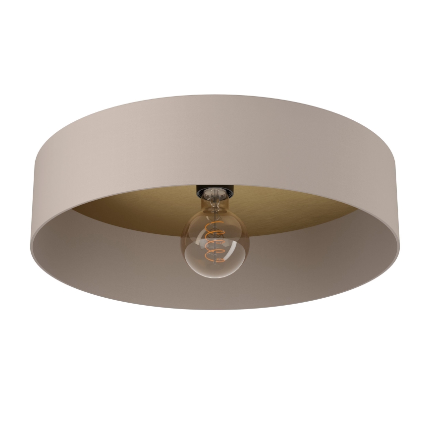 Eglo 900838 - Iluminação de teto DUAIA 1xE27/40W/230V castanho