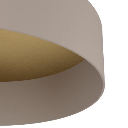 Eglo 900838 - Iluminação de teto DUAIA 1xE27/40W/230V castanho