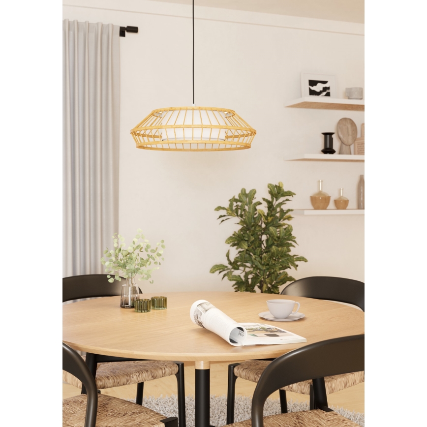 Eglo - Candeeiro suspenso LED RGBW com regulação LED/22W/230V 2700-6500K