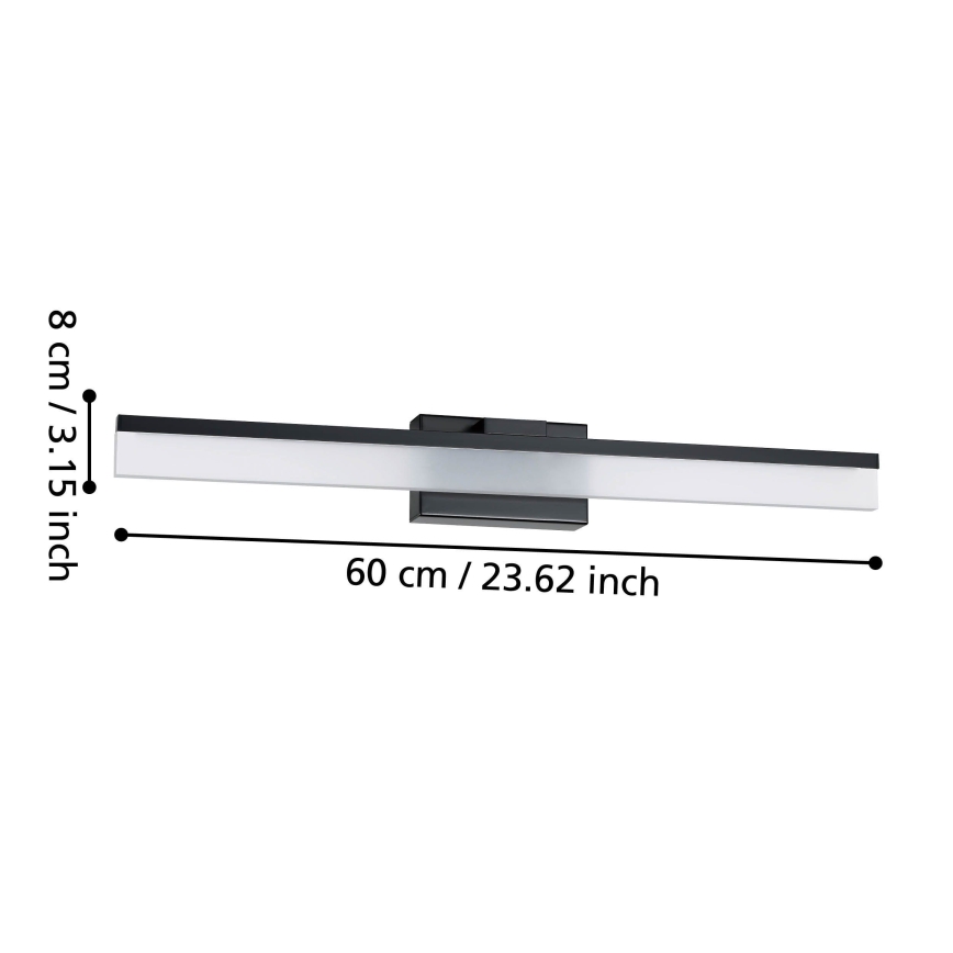 Eglo - Iluminação de parede de casa de banho LED LED/11W/230V IP44