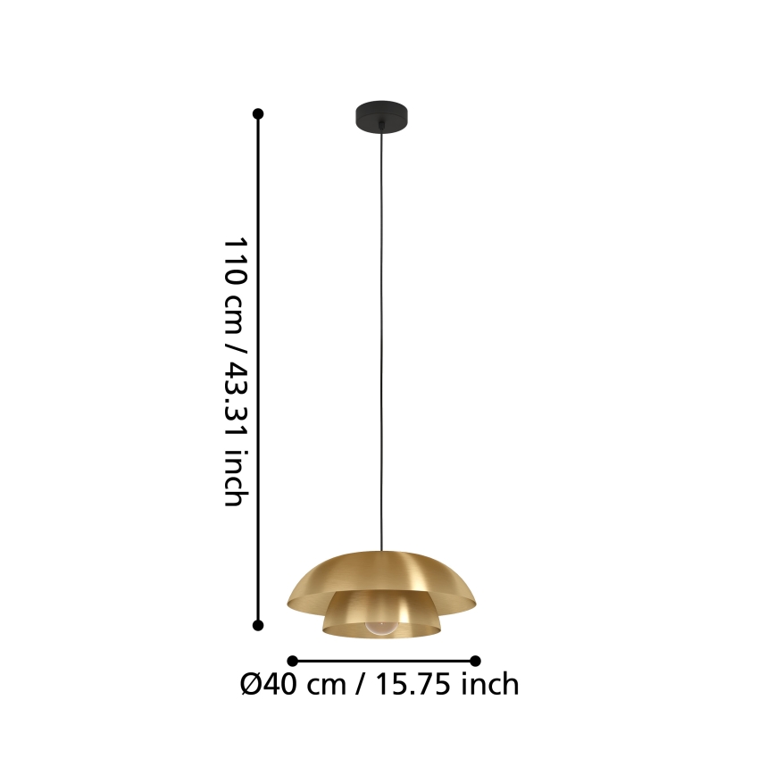 Eglo - Candelabro suspenso 1xE27/40W/230V