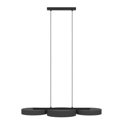 Eglo - LED RGBW Candelabro suspenso com regulação 3xLED/7,5W/230V 2700-6500K preto