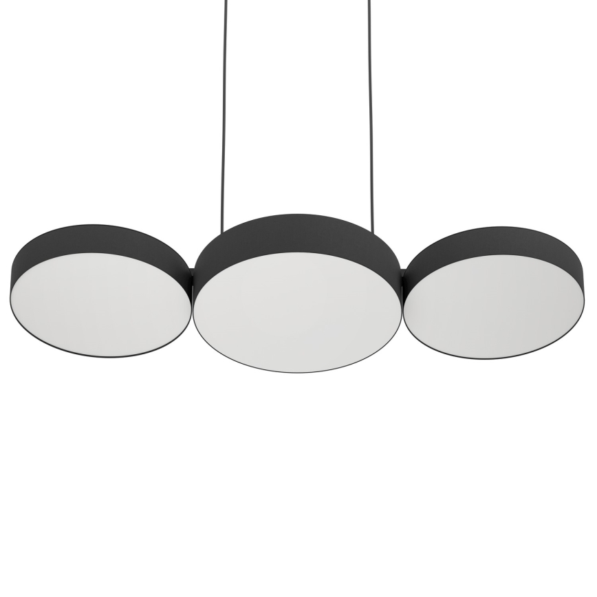 Eglo - LED RGBW Candelabro suspenso com regulação 3xLED/7,5W/230V 2700-6500K preto