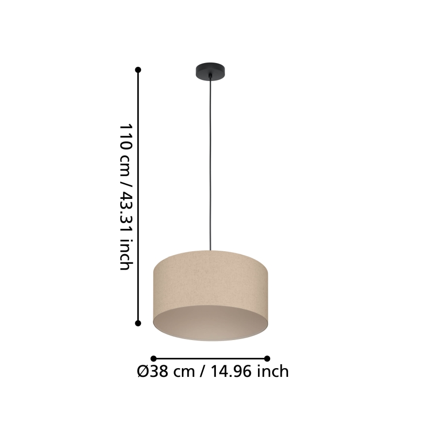 Eglo - Candelabro suspenso 1xE27/40W/230V