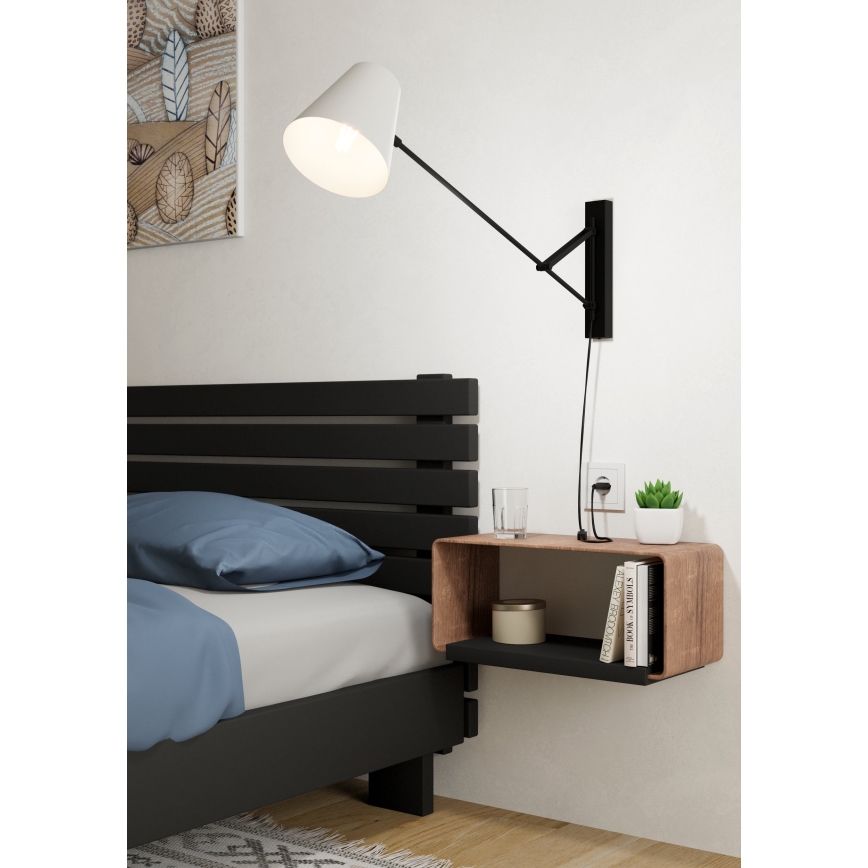 Eglo - Candeeiro de parede 1xE27/40W/230V