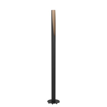 Eglo - Candeeiro de chão LED 1xGU10/4,5W/230V preto/castanho