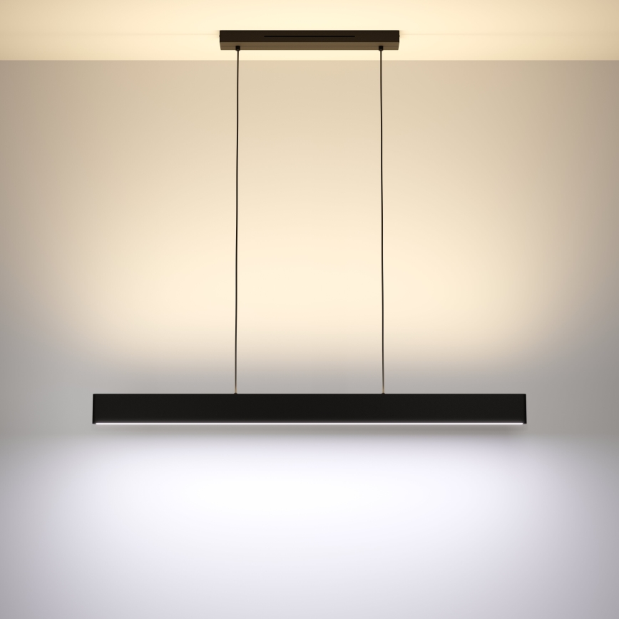 Eglo - LED RGBW Candelabro suspenso com regulação LED/38W/230V 2700-6500K preto