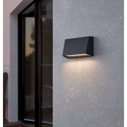Eglo - Iluminação de parede exterior LED LED/9,5W/230V IP65